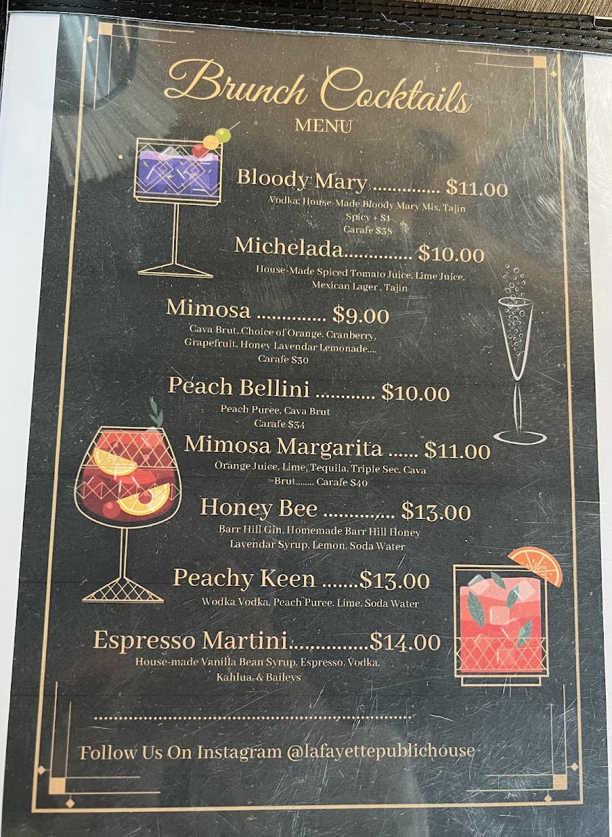 Menu Lafayette Public House-8