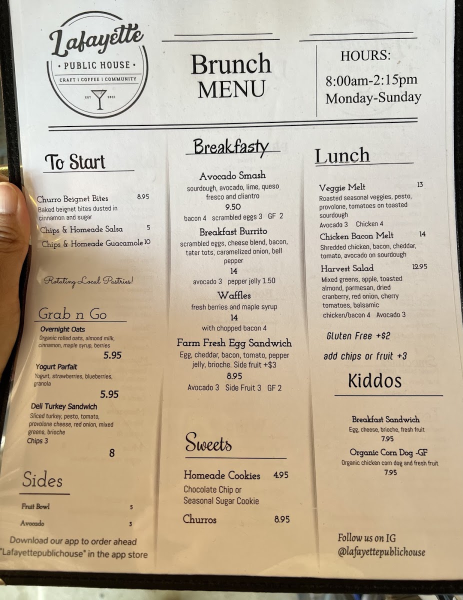Menu Lafayette Public House-9